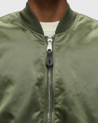 Alpha Industries Bomber & Flight Jackets Ma 1 Uv Green - Mens - Bomber Jackets