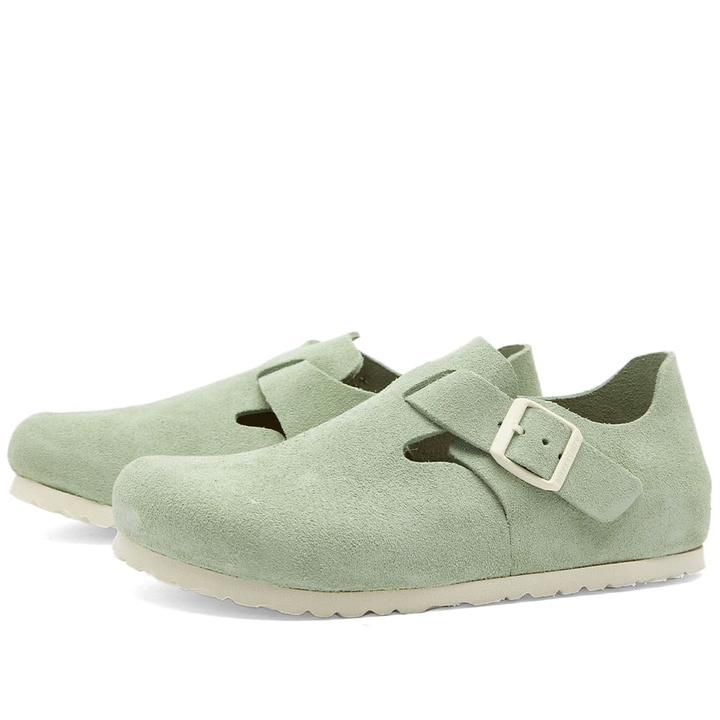 Photo: Birkenstock London in Matcha Suede