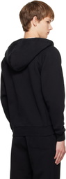 TOM FORD Black Cotton Zip Hoodie