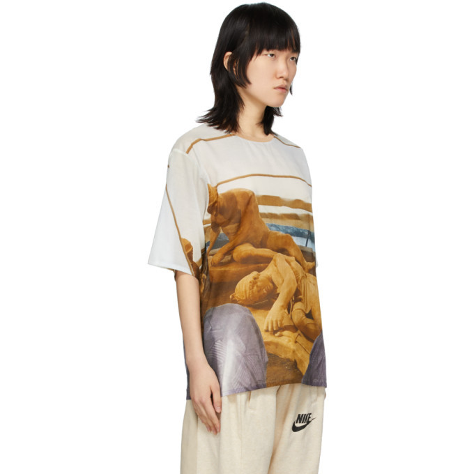 Bless White Holiday Sleep Statues T-Shirt Bless