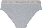 Vivienne Westwood Two-Pack Gray Briefs