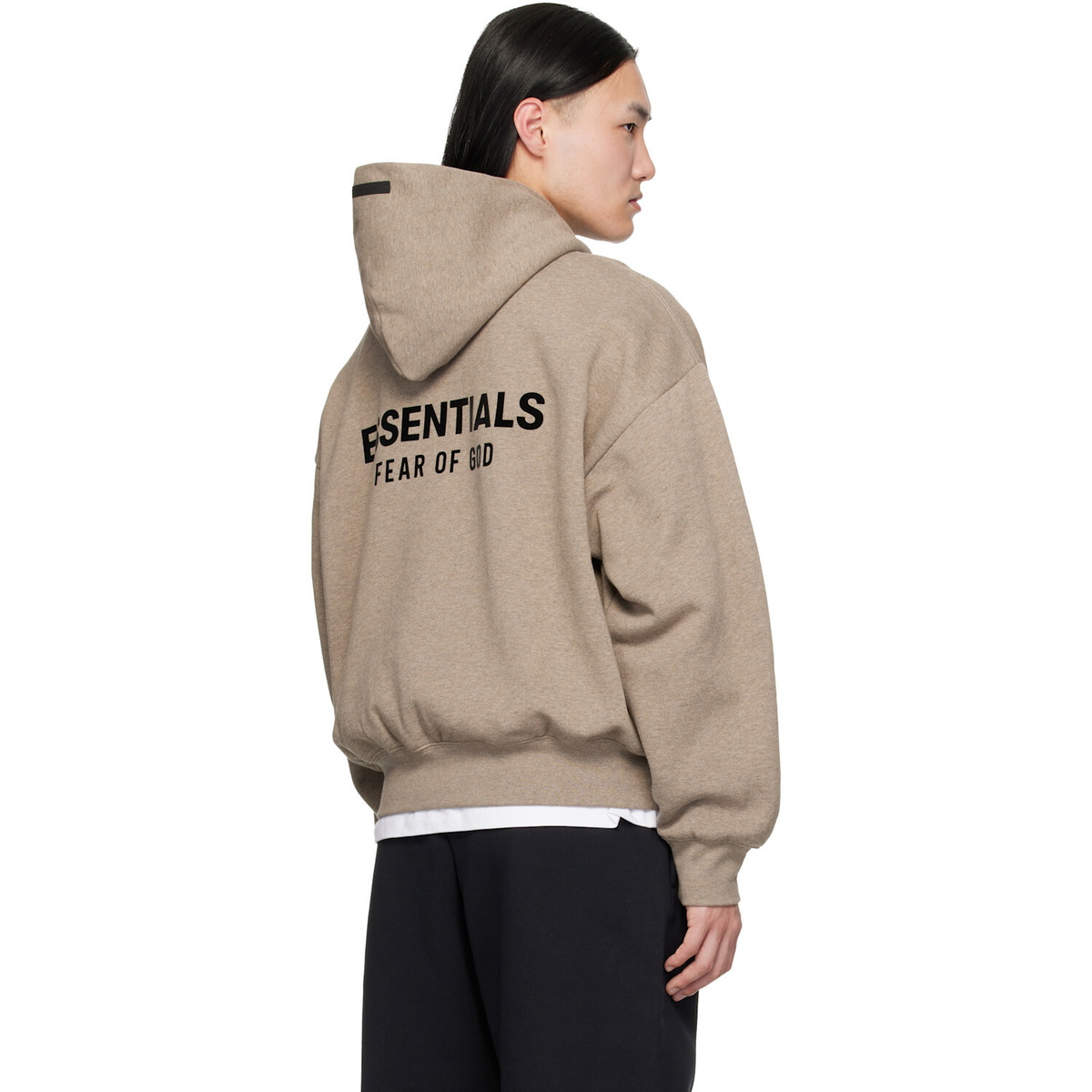 Fear of God ESSENTIALS Beige Classic Hoodie