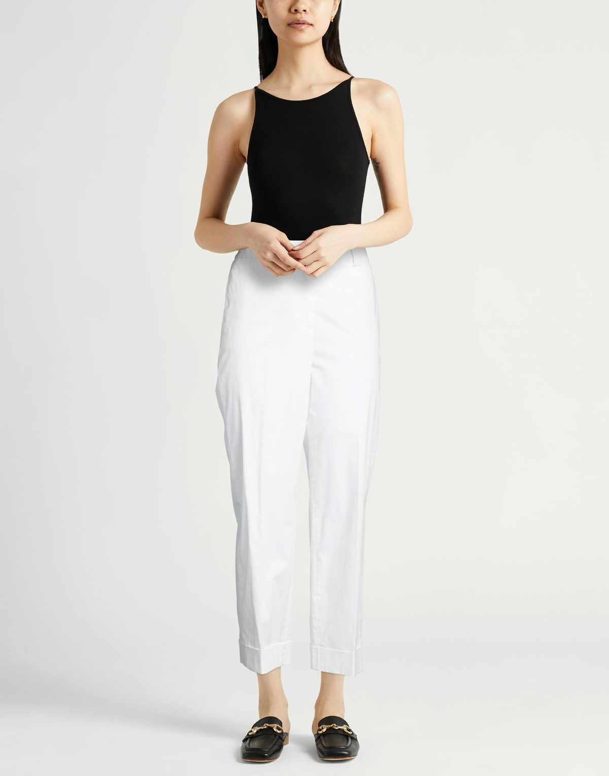 Peserico Womens Pants in White