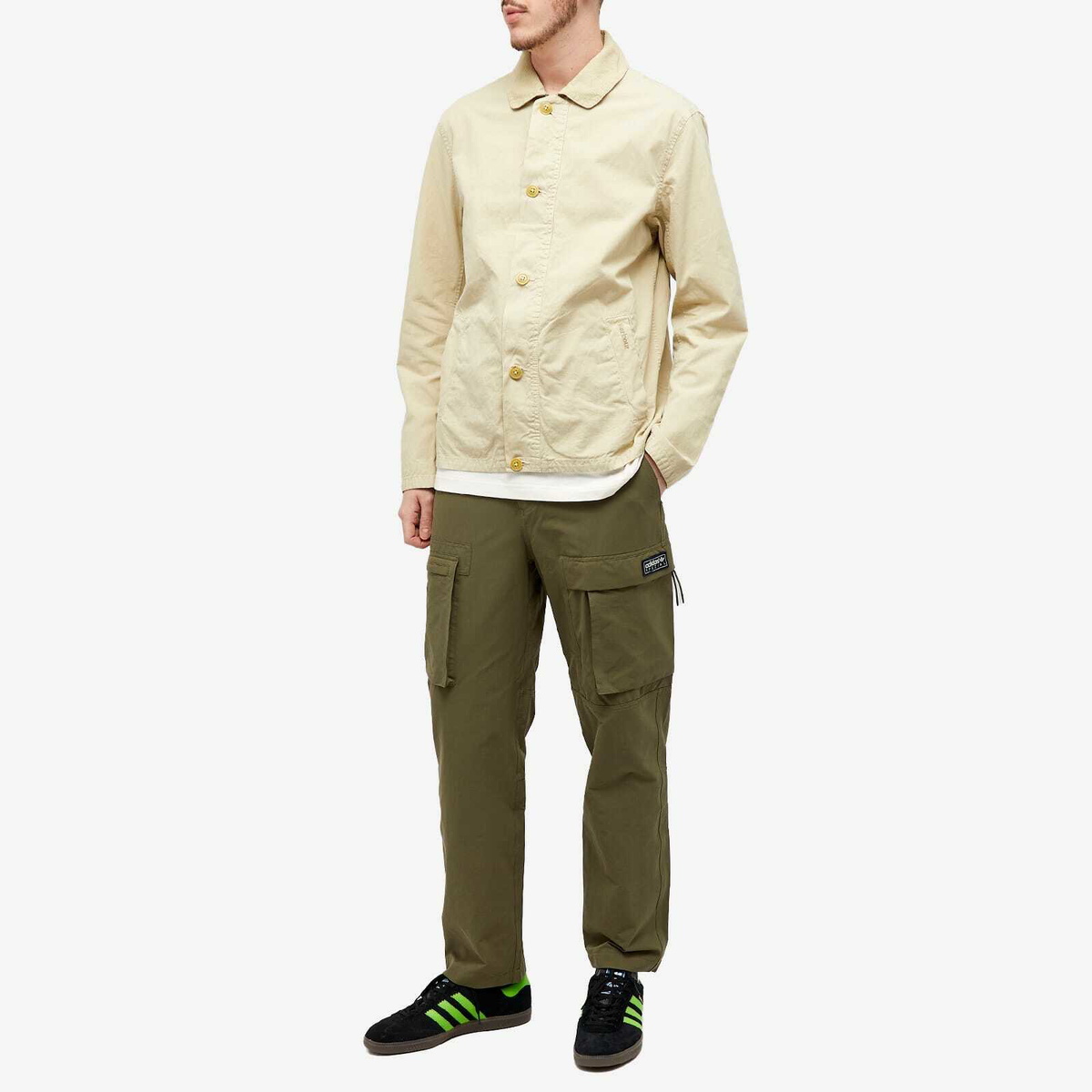Adidas Statement Men's Adidas SPZL Rossendale Pant in Olive/Strata