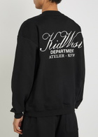 Kidwest Logo-print Cotton Sweatshirt Stone
