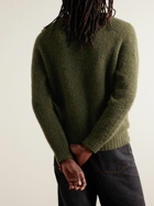 Howlin' - Sylvester Slim-Fit Brushed-Wool Rollneck Sweater - Green