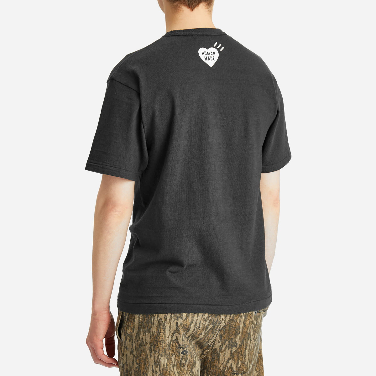 Human Made Men's Duck Overalls T-Shirt in Black Human Made