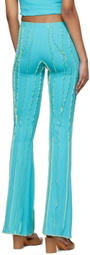 Helenamanzano SSENSE Exclusive Blue Lounge Pants