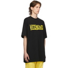 VETEMENTS Black World Tour T-Shirt