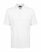 Brioni Mens Polo shirt in Off white