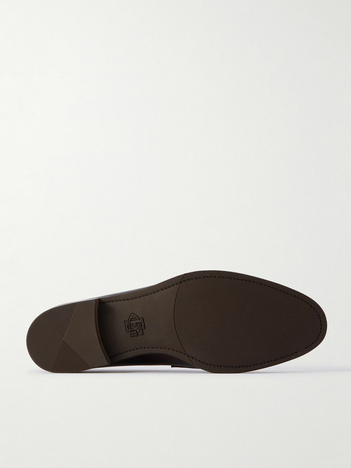 Edward Green - Piccadilly Leather Penny Loafers - Brown