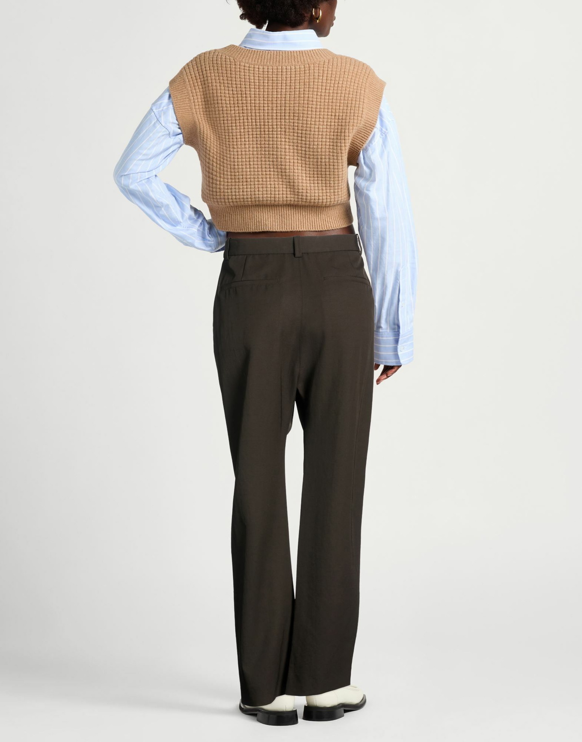 Lemaire Womens Pants Dark in Brown