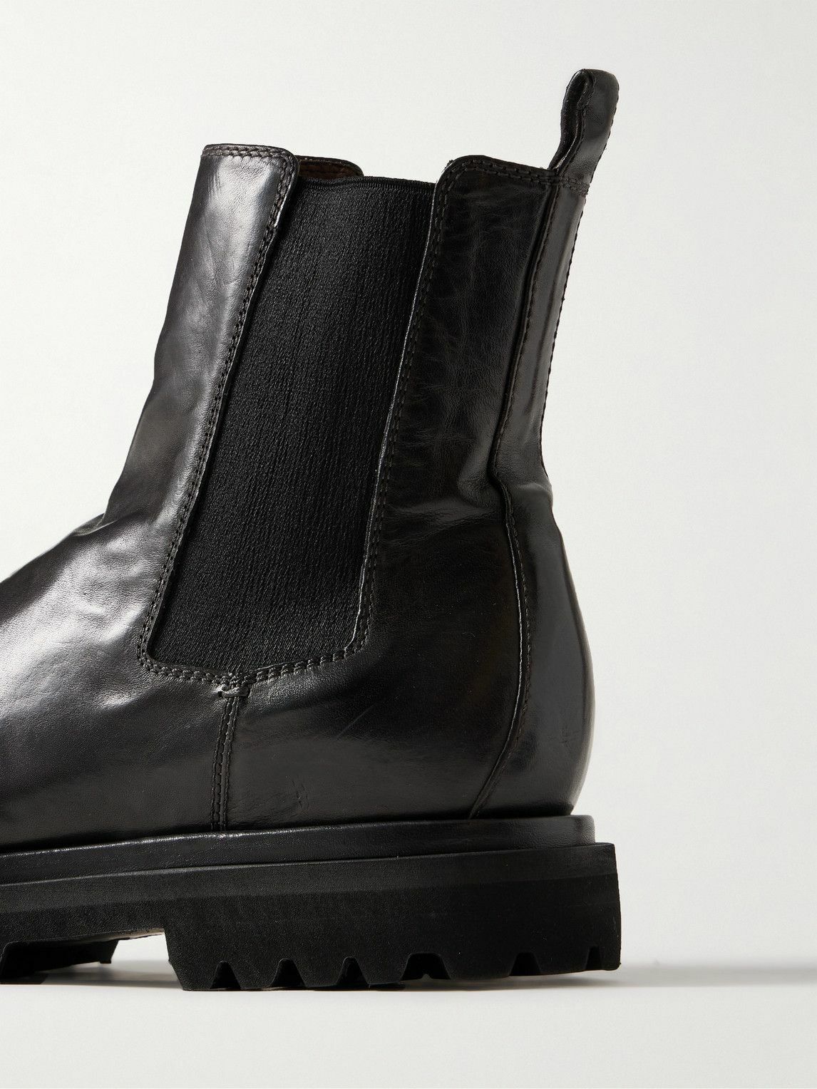 ✰*✰様 OFFICINE CREATIVE オフィチーネ クリエイティブ ショ Officine Creative - Leather Chelsea Boots - Gray Officine Creative