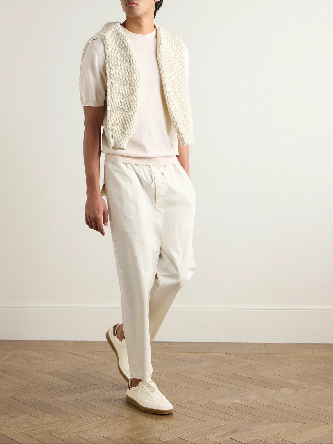 Boglioli - Garment-Dyed Cotton T-Shirt - Neutrals