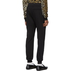 Versace Black Logo Sweat Pants