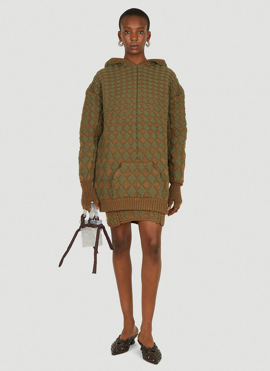Isa Boulder Expandable Quilted Tube Skirt