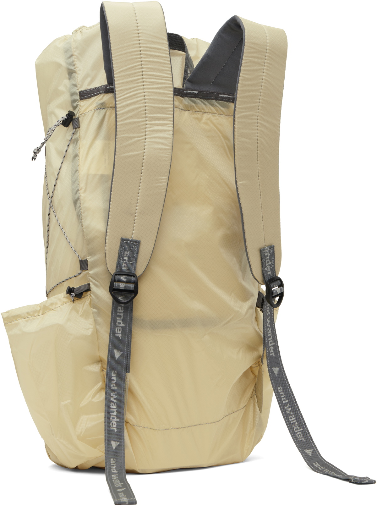 バッグ And wander 18L sil daypack yellow and wander Yellow Sil Daypack Backpack and Wander