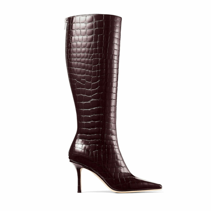 Photo: Jimmy Choo Agathe Knee Boot 85 Knee High Boot