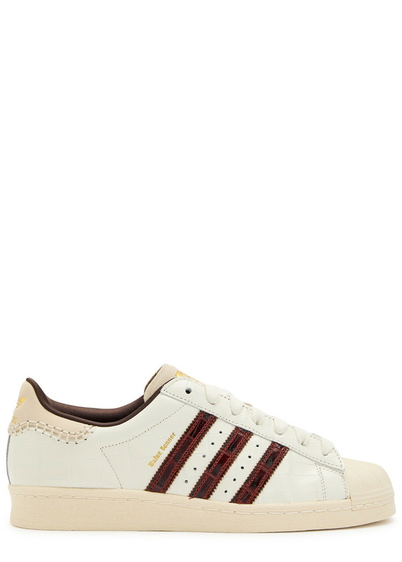 Photo: Adidas X Wales Bonner Superstar Leather Sneakers Cream