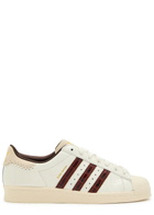Adidas X Wales Bonner Superstar Leather Sneakers Cream