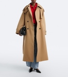 Róhe Cotton and wool-blend belted coat