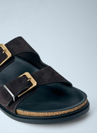 The Row Buckle Slides