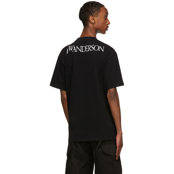 Tシャツ・カットソー JW ANDERSON Men T-shirt Black JT0273PG1551 999 JW ANDERSON: T-shirt men - Black | Jw Anderson t-shirt