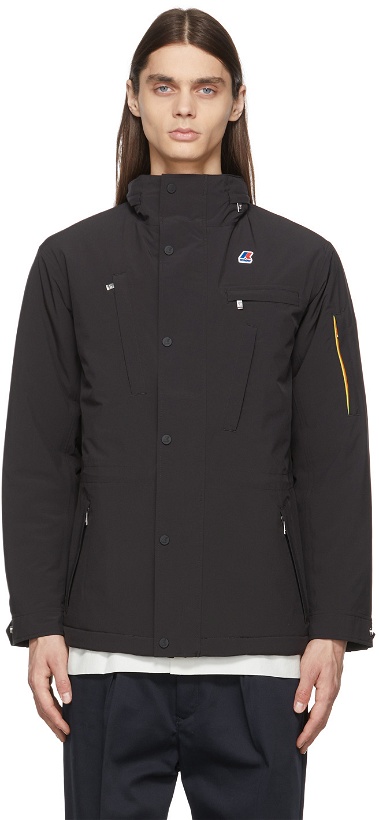 Photo: Engineered Garments Black K-Way Edition Field Jacket