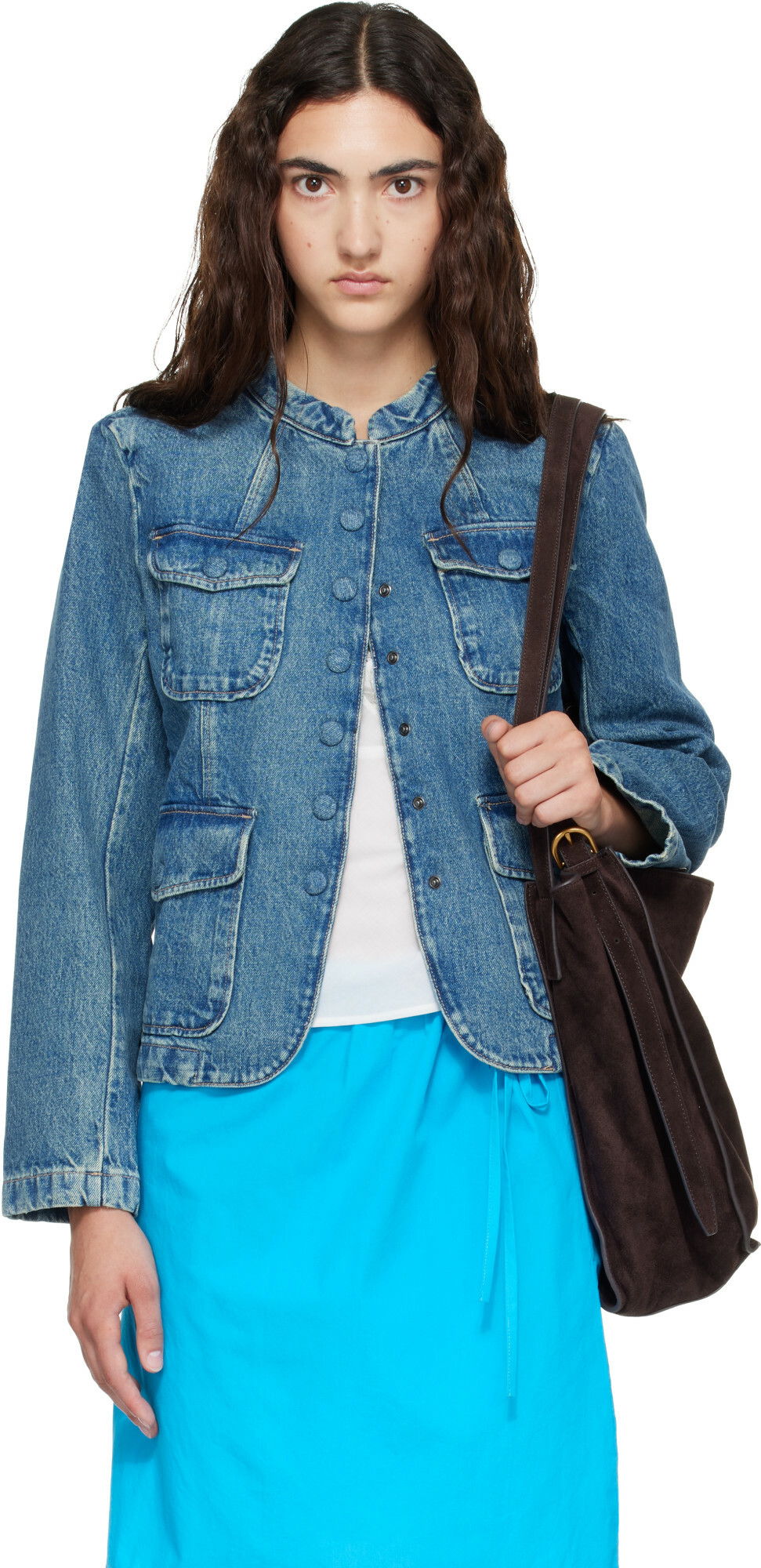 rag & bone Blue Mercer Denim Jacket