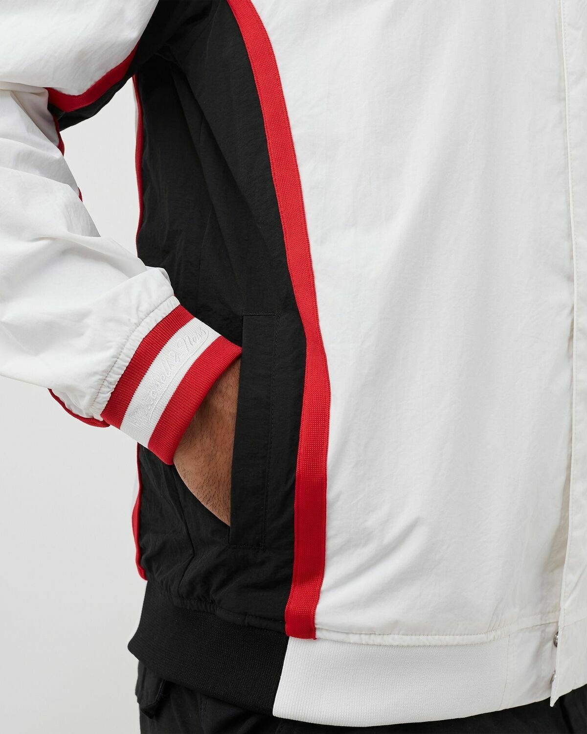 Mitchell & Ness Nba Authentic Warm Up Jacket Chicago Bulls 1992 93 White - Mens - College Jackets/Track Jackets