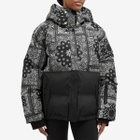 P.E Nation Women's Niseko Snow Jacket in Snow Bandana Black
