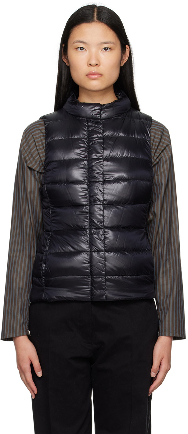 Herno Black Giulia Down Vest Herno