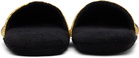 Versace Black 'I Heart Baroque' Slippers