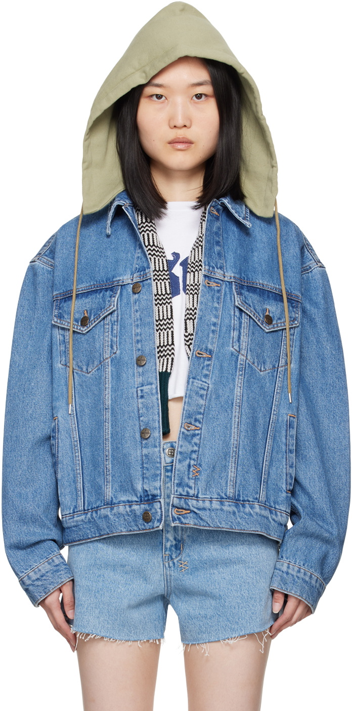 Ksubi Blue Duty Zenith Pop Denim Jacket Ksubi