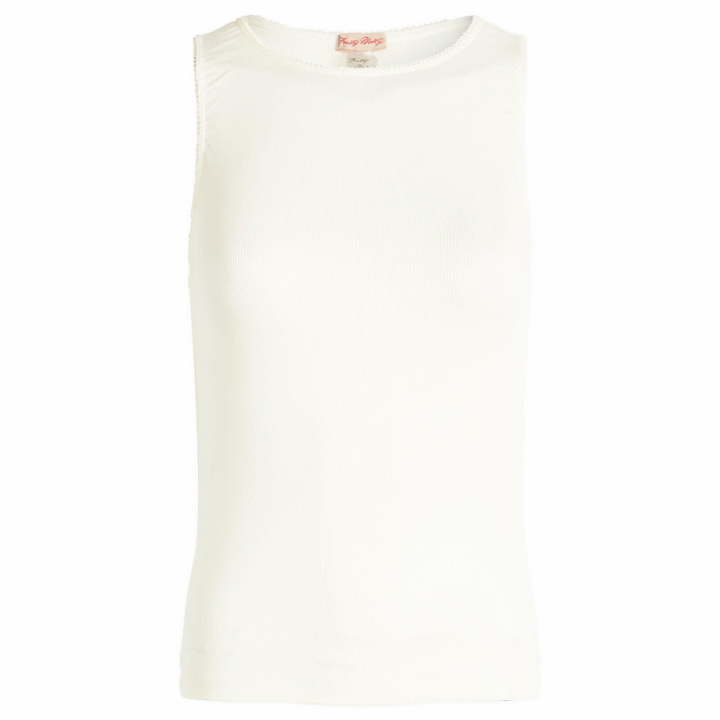 Photo: Fruity Booty Women's Second Skin Tank Top in Off White