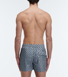 Kiton - Printed swim shorts