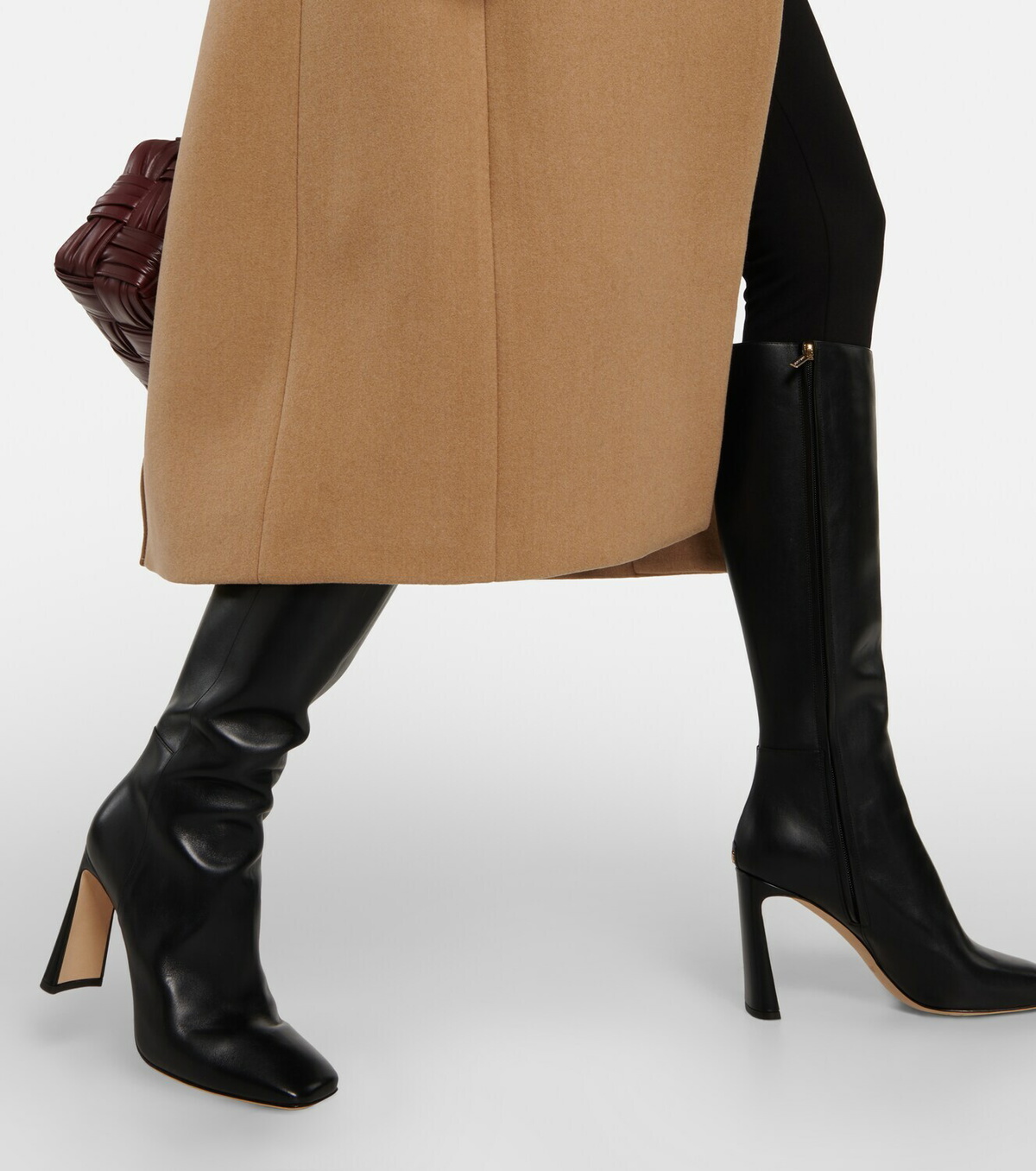 Jimmy Choo - Kinsey 95 leather knee-high boots Jimmy Choo