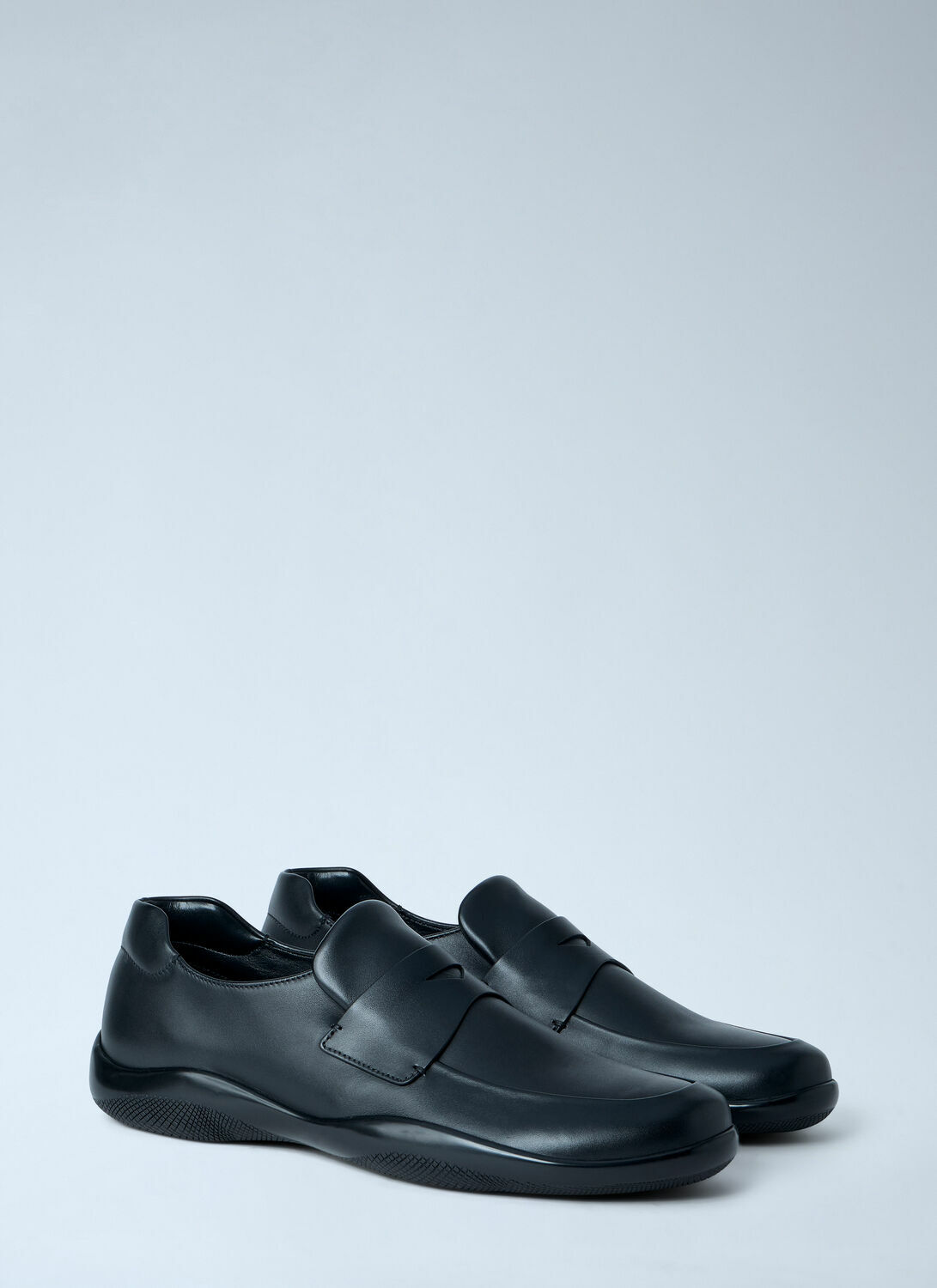 Prada Leather Loafers