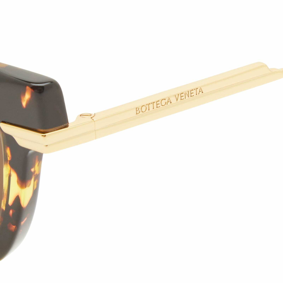 サングラス BOTTEGA VENETA Woman Sunglasses Yellow BV1265S 004 Bottega Veneta BV1265S 004 - Yellow Sunglasses for Woman