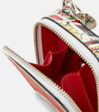 Christian Louboutin - Printed leather waste bag holder