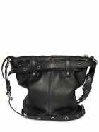 BALENCIAGA - Emo Leather Bucket Bag