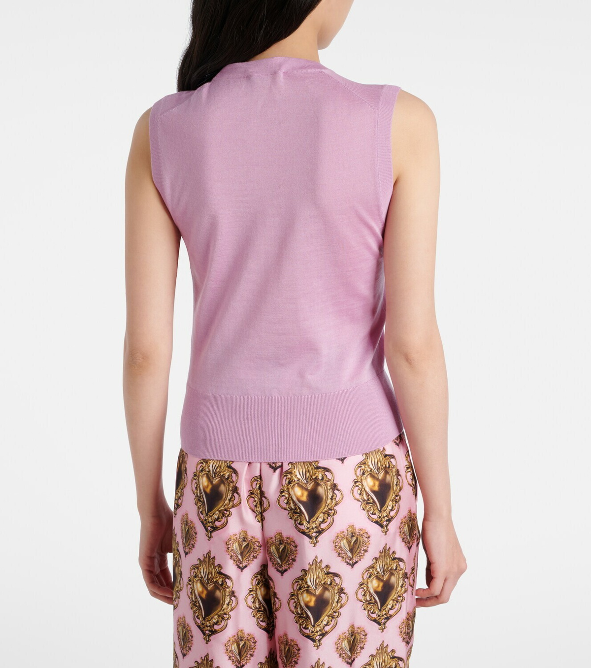 Dolce&Gabbana Cashmere and silk top