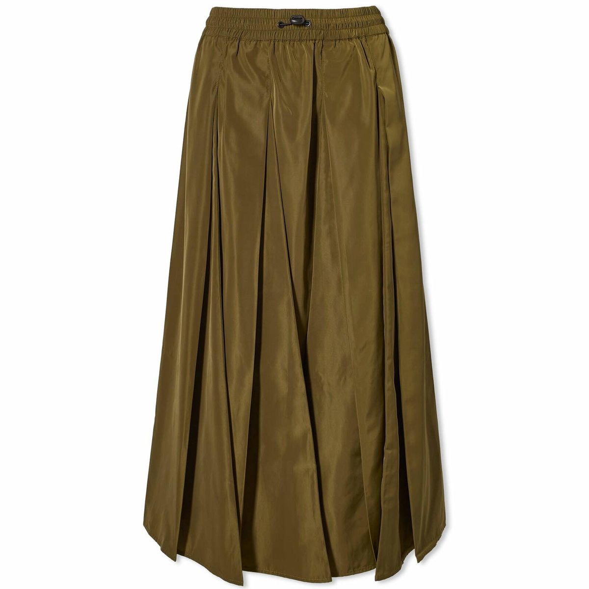 Wood Wood Women's Delfina Tech Midi Skirt in Pitch-Dark