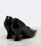 Khaite Colleen leather pumps