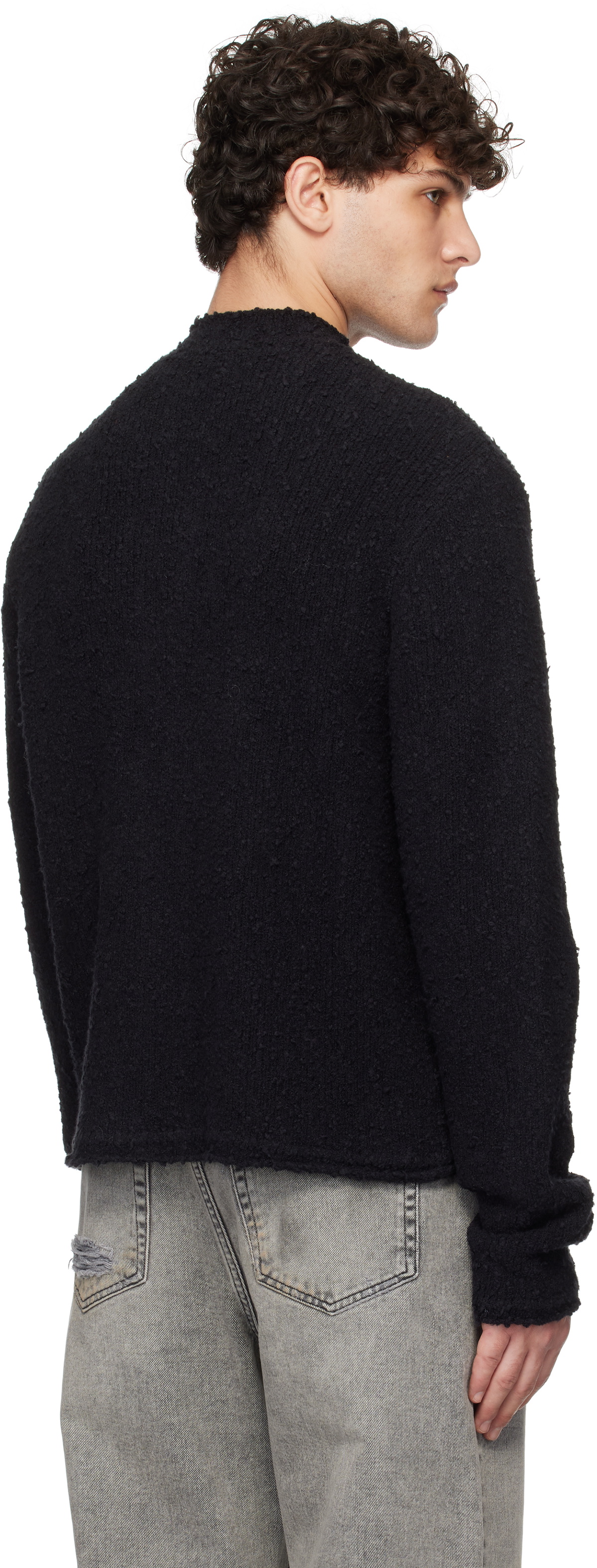 HOPE Black Goal Cardigan