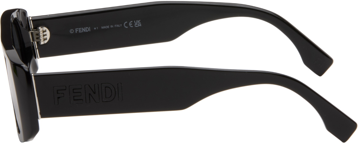 Fendi Black Signature Sunglasses