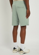 Sandbanks Badge Logo Cotton Shorts Sage