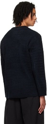 Descente ALLTERRAIN Black Fusion Knit Sweater