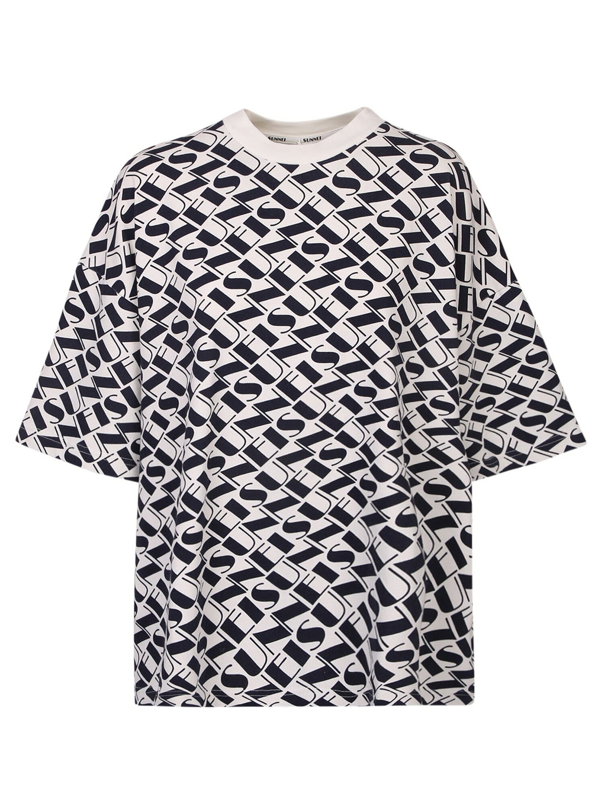 Sunnei Logo Print All-over T-shirt