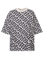 Sunnei Logo Print All-over T-shirt